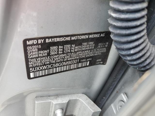 Photo 10 from auction – 2016 BMW X4 XDRIVE2 with VIN 5UXXW3C58G0M90301