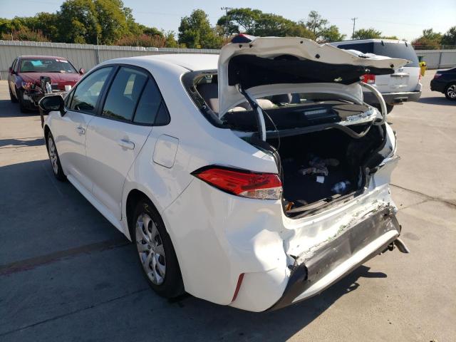 Photo 3 from auction – 2021 TOYOTA COROLLA LE with VIN JTDEPMAE5MJ132190