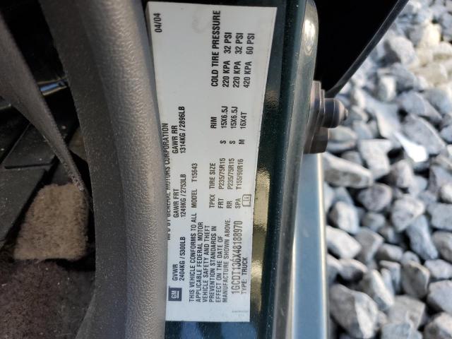 Photo 10 from auction – 2004 CHEVROLET COLORADO with VIN 1GCDT136X48188970