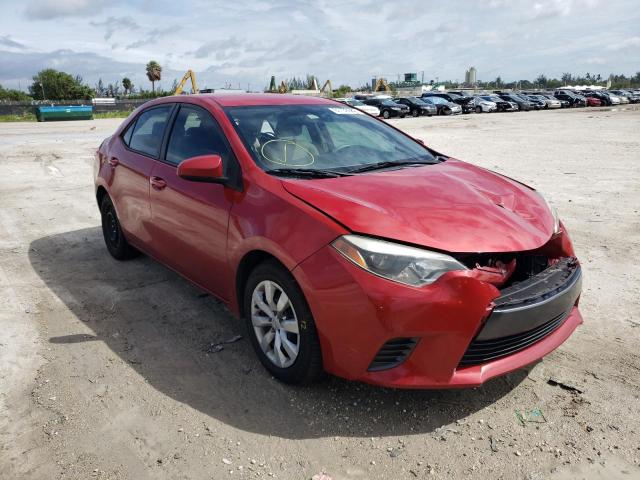 TOYOTA COROLLA L 2015 with VIN 2T1BURHE4FC232004 - Photo from auction