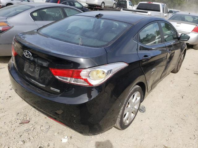 Photo 4 from auction – 2012 HYUNDAI ELANTRA GL with VIN 5NPDH4AE3CH082437