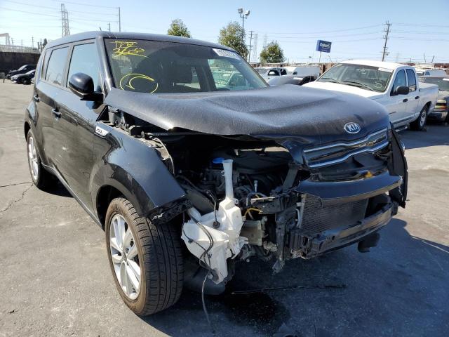 KIA SOUL + 2018 with VIN KNDJP3A5XJ7563660 - Photo from auction