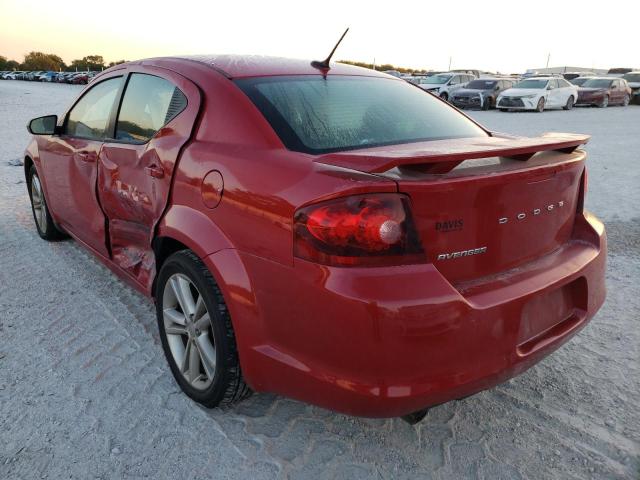 Photo 3 from auction – 2013 DODGE AVENGER SE with VIN 1C3CDZAG4DN552843