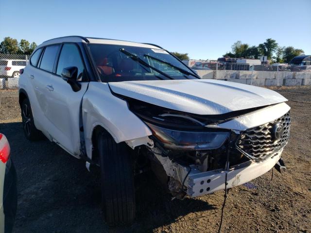 TOYOTA HIGHLANDER 2022 with VIN 5TDLZRBH2NS169189 - Photo from auction