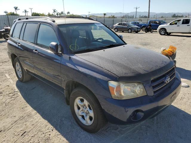TOYOTA HIGHLANDER 2004 with VIN JTEDD21A940097113 - Photo from auction