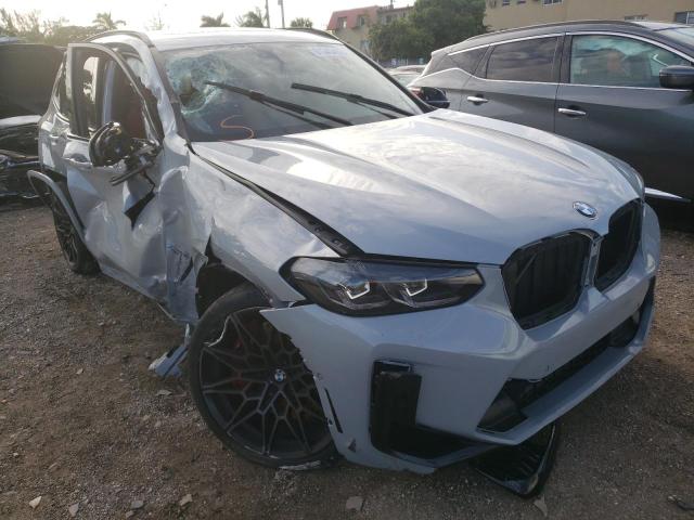 BMW X3 M 2022 with VIN 5YM13EC02N9N22594 - Photo from auction