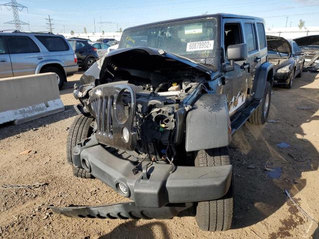 Photo 2 from auction – 2014 JEEP WRANGLER U with VIN 1C4BJWDG9EL155068