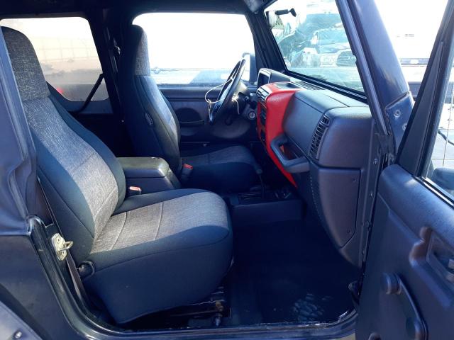 Photo 5 from auction – 2000 JEEP WRANGLER / with VIN 1J4FA49S2YP772418
