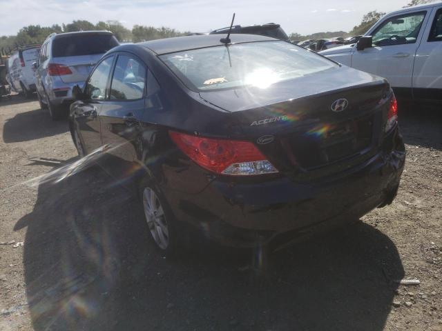 Photo 3 from auction – 2013 HYUNDAI ACCENT GLS with VIN KMHCU4AE7DU294736
