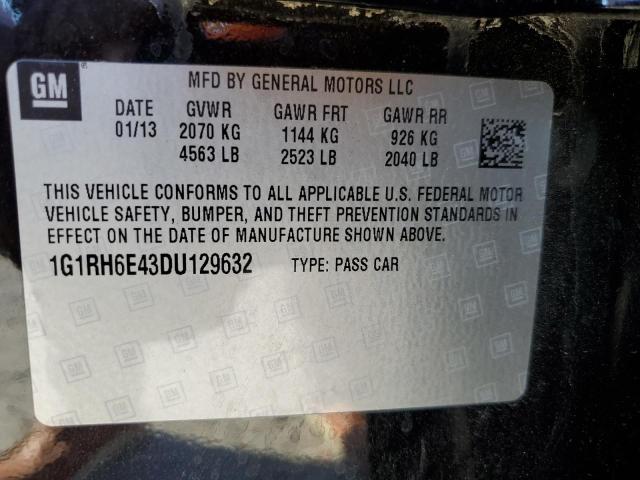 Photo 10 from auction – 2013 CHEVROLET VOLT with VIN 1G1RH6E43DU129632