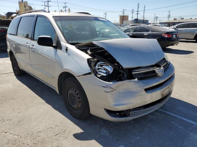 TOYOTA SIENNA CE 2005 with VIN 5TDZA23CX5S224368 - Photo from auction