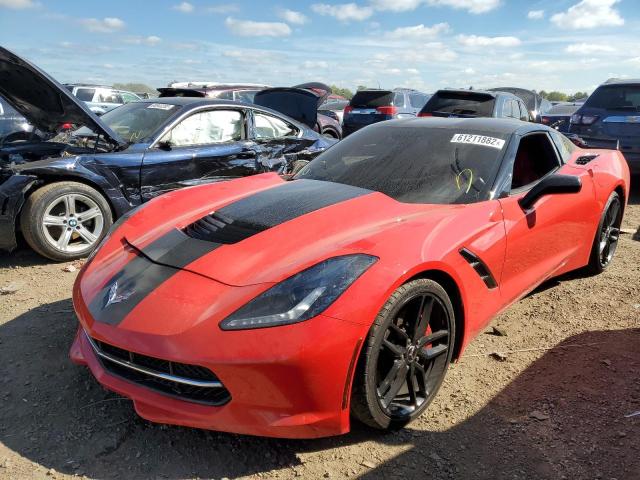 Photo 2 from auction – 2014 CHEVROLET CORVETTE S with VIN 1G1YM2D78E5126345