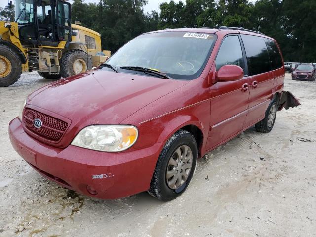 Photo 2 from auction – 2004 KIA SEDONA EX with VIN KNDUP131546596670