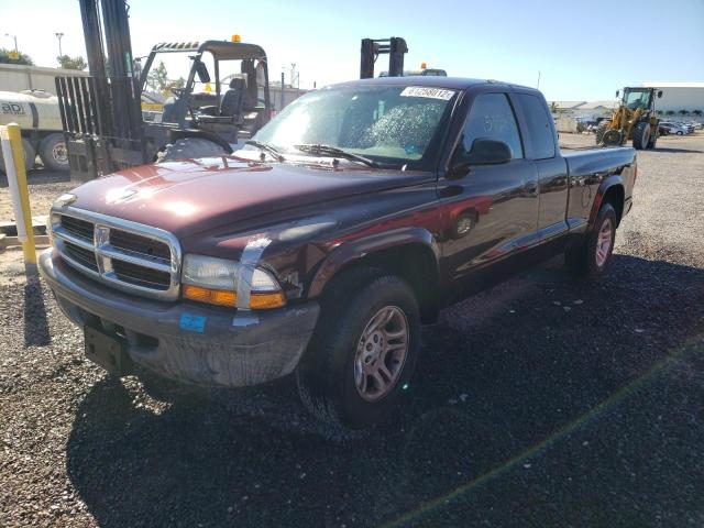 Photo 2 from auction – 2004 DODGE DAKOTA SXT with VIN 1D7GL12K84S713335
