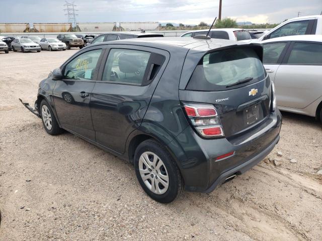 Photo 2 from auction – 2020 CHEVROLET SONIC with VIN 1G1JG6SB8L4132446