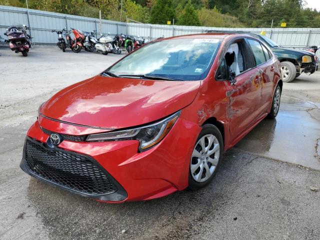 Photo 2 from auction – 2021 TOYOTA COROLLA LE with VIN 5YFEPMAE5MP175603