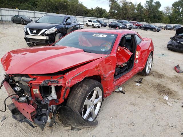 Photo 2 from auction – 2015 CHEVROLET CAMARO LT with VIN 2G1FF1E30F9302641