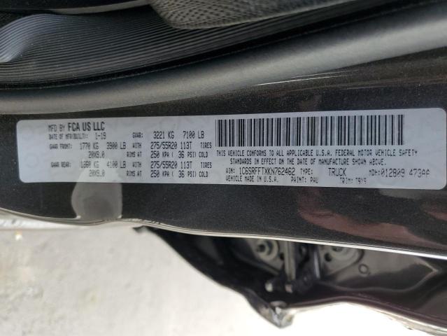 Foto 10 de la subasta – 2019 RAM 1500 BIG H con VIN 1C6SRFFTXKN762462
