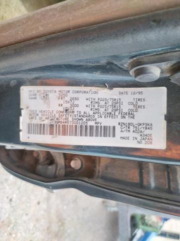 Photo 10 from auction – 1996 TOYOTA 4RUNNER with VIN JT3GM84R6T0001205