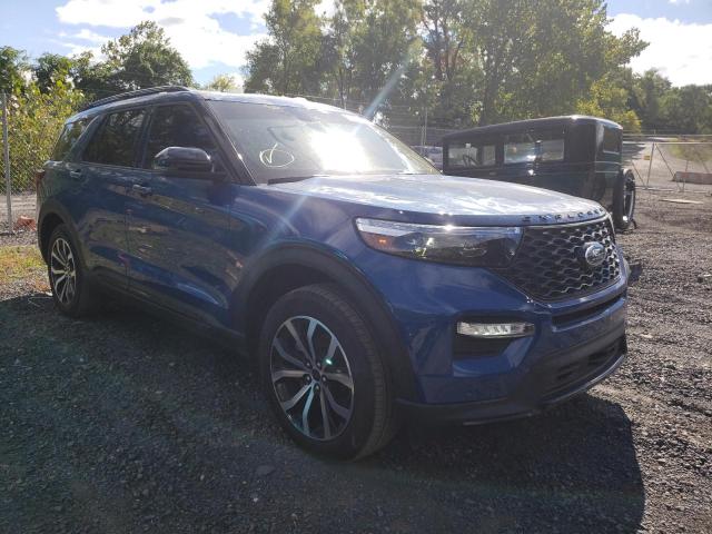 FORD EXPLORER S 2020 with VIN 1FM5K8GC3LGD04574 - Photo from auction