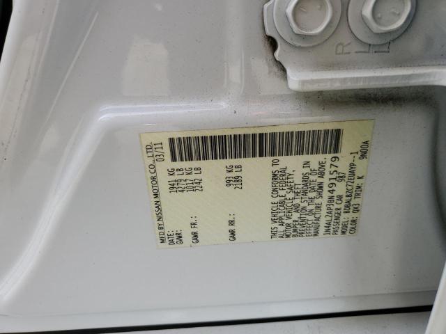 Photo 10 from auction – 2011 NISSAN ALTIMA BAS with VIN 1N4AL2AP3BN491579