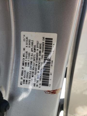 Photo 10 from auction – 2014 HONDA ACCORD EXL with VIN 1HGCR3F83EA028170