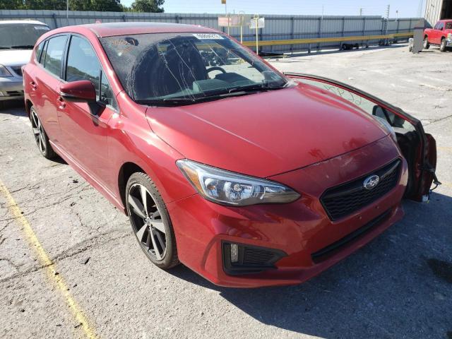 Photo 1 from auction – 2017 SUBARU IMPREZA SP with VIN 4S3GTAL67H3725682