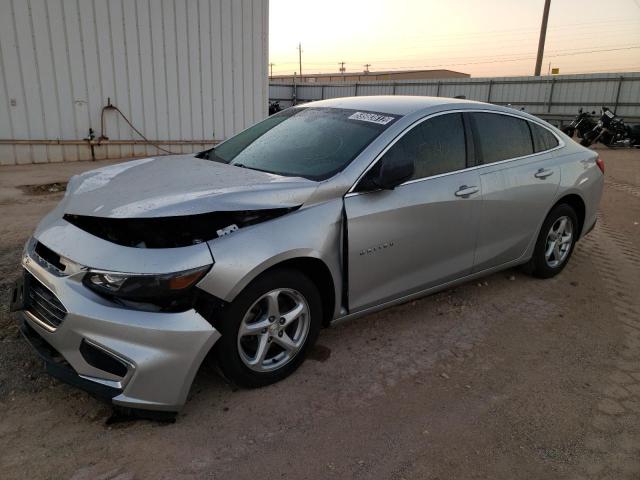 CHEVROLET MALIBU LS 2018 with VIN 1G1ZB5ST0JF227587 - Photo from auction