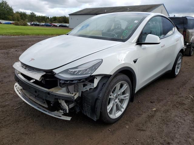 Photo 2 from auction – 2021 TESLA MODEL Y with VIN 5YJYGDEE8MF279554