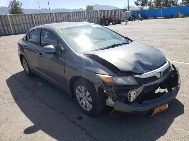 HONDA CIVIC LX 2012 with VIN 2HGFB2F53CH325178 - Photo from auction