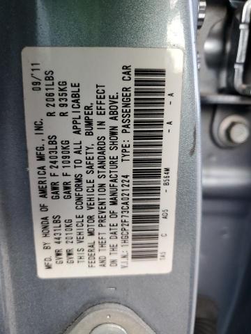Photo 10 from auction – 2012 HONDA ACCORD EX with VIN 1HGCP2F73CA021224