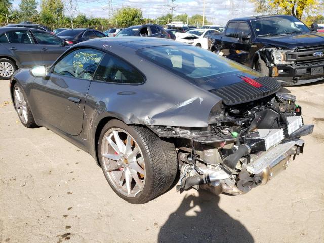 Photo 3 from auction – 2020 PORSCHE 911 CARRER with VIN WP0AB2A91LS227441
