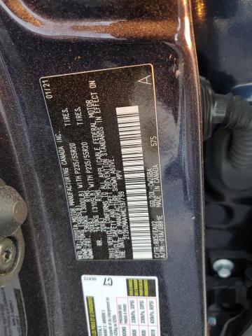 Photo 10 from auction – 2021 LEXUS RX 350 with VIN 2T2HZMAA4MC197799
