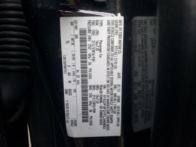 Photo 10 from auction – 2015 FORD FOCUS SE with VIN 1FADP3F21FL340682