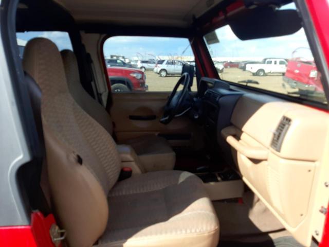 Photo 5 from auction – 2000 JEEP WRANGLER / with VIN 1J4FA49S1YP753584