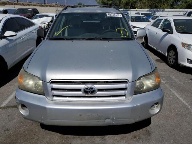 Photo 5 from auction – 2005 TOYOTA HIGHLANDER with VIN JTEGD21A250106183