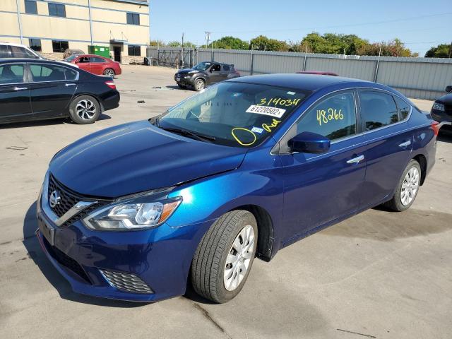 Photo 2 from auction – 2017 NISSAN SENTRA S with VIN 3N1AB7AP8HY314034