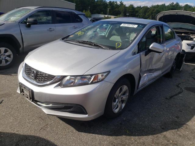 Photo 2 from auction – 2014 HONDA CIVIC LX with VIN 2HGFB2F59EH504926