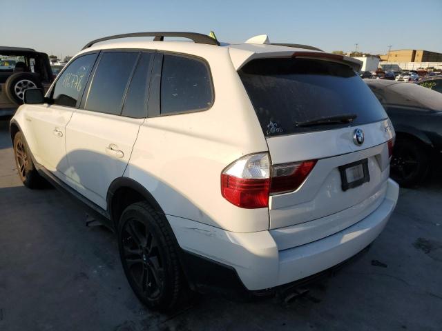 Photo 3 from auction – 2007 BMW X3 3.0SI with VIN WBXPC93497WJ01430