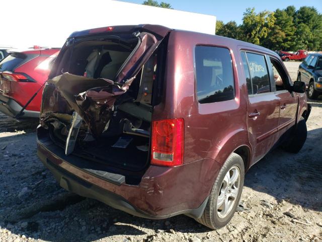 Photo 4 from auction – 2012 HONDA PILOT EX with VIN 5FNYF4H42CB059363