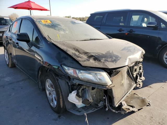 HONDA CIVIC LX 2013 with VIN 2HGFB2F5XDH302269 - Photo from auction