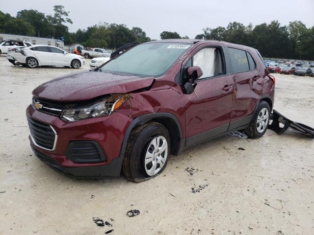 Photo 2 from auction – 2017 CHEVROLET TRAX with VIN 3GNCJKSB9HL208789