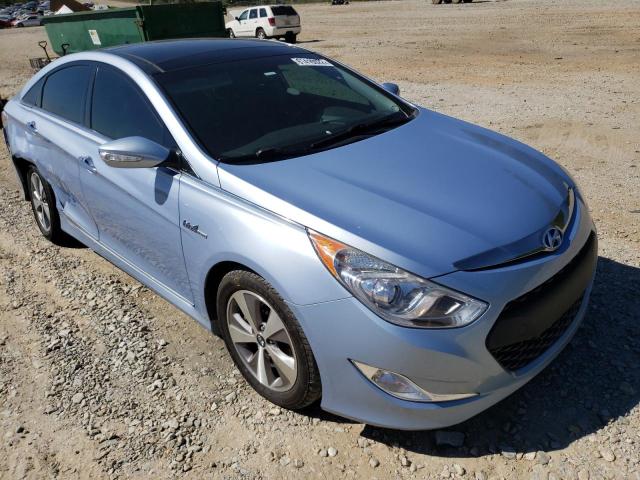 HYUNDAI SONATA HYB 2011 with VIN KMHEC4A42BA018840 - Photo from auction