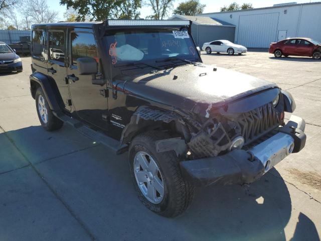 JEEP WRANGLER U 2012 with VIN 1C4BJWEG5CL219568 - Photo from auction
