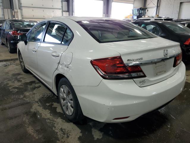 Photo 3 from auction – 2013 HONDA CIVIC LX with VIN 2HGFB2F55DH550977