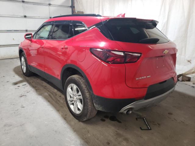 Photo 3 from auction – 2019 CHEVROLET BLAZER 2LT with VIN 3GNKBGRS7KS704151