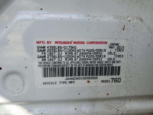 Photo 10 from auction – 2016 MITSUBISHI OUTLANDER with VIN JA4AD3A31GZ002505