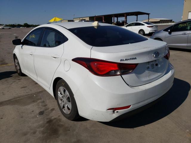Photo 3 from auction – 2016 HYUNDAI ELANTRA SE with VIN 5NPDH4AE3GH731448