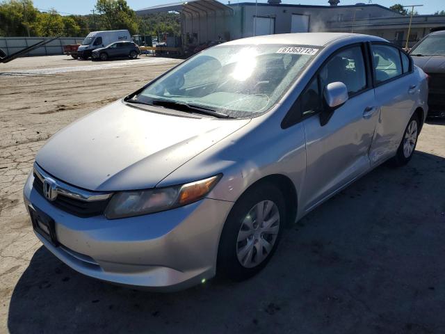 Photo 2 from auction – 2012 HONDA CIVIC LX with VIN 2HGFB2F56CH589916