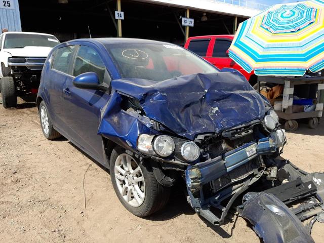 Photo 1 from auction – 2013 CHEVROLET SONIC LT with VIN 1G1JC6SH5D4112494